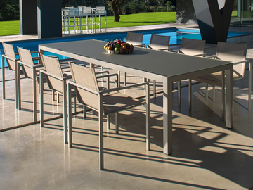 ALURA - Batyline® garden chair with armrests by Royal Botania - view 3